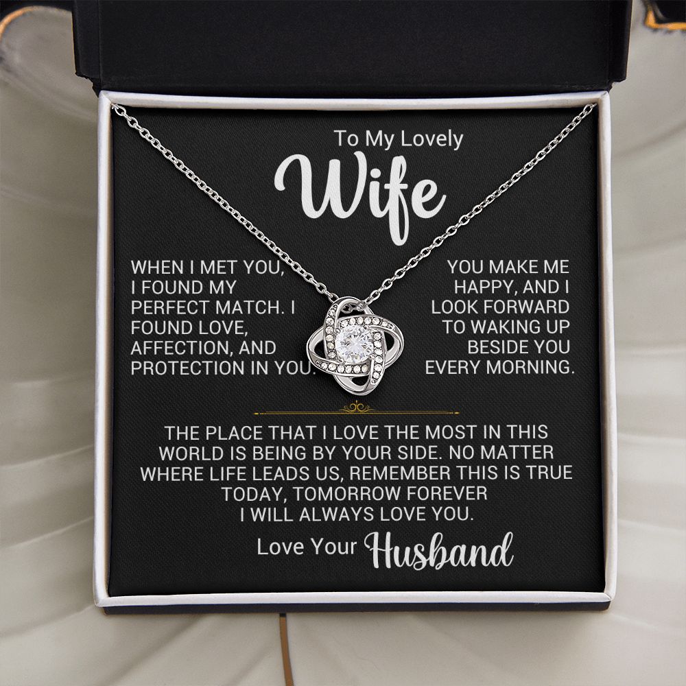 To My Wife_I Found My Perfect Match