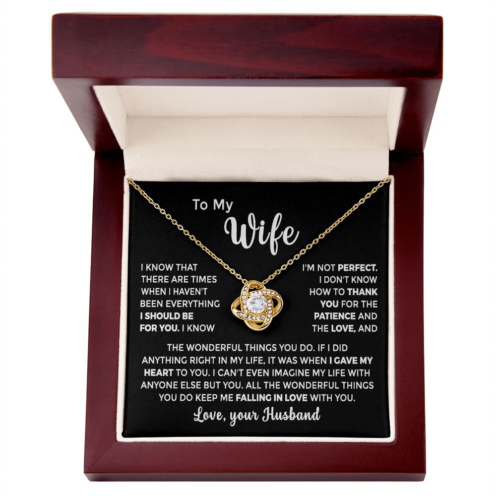 To My Wife - All the Wonderful Things You Do