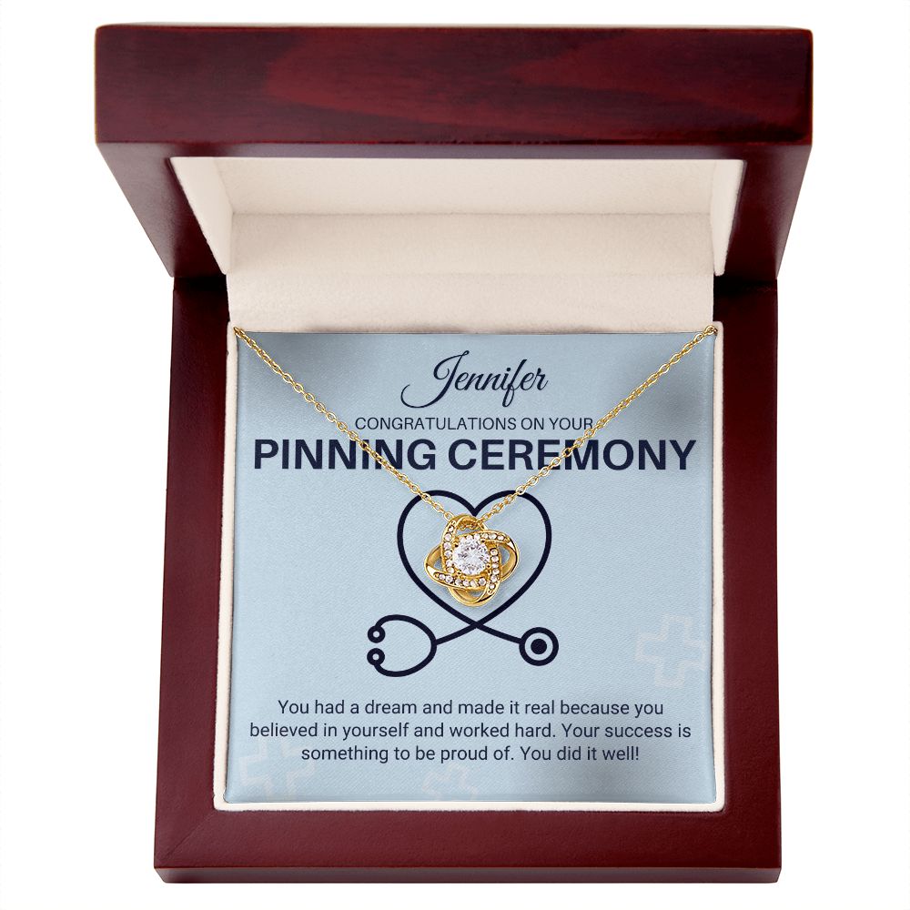 Customized Name - Pinning Ceremony (ETSY)
