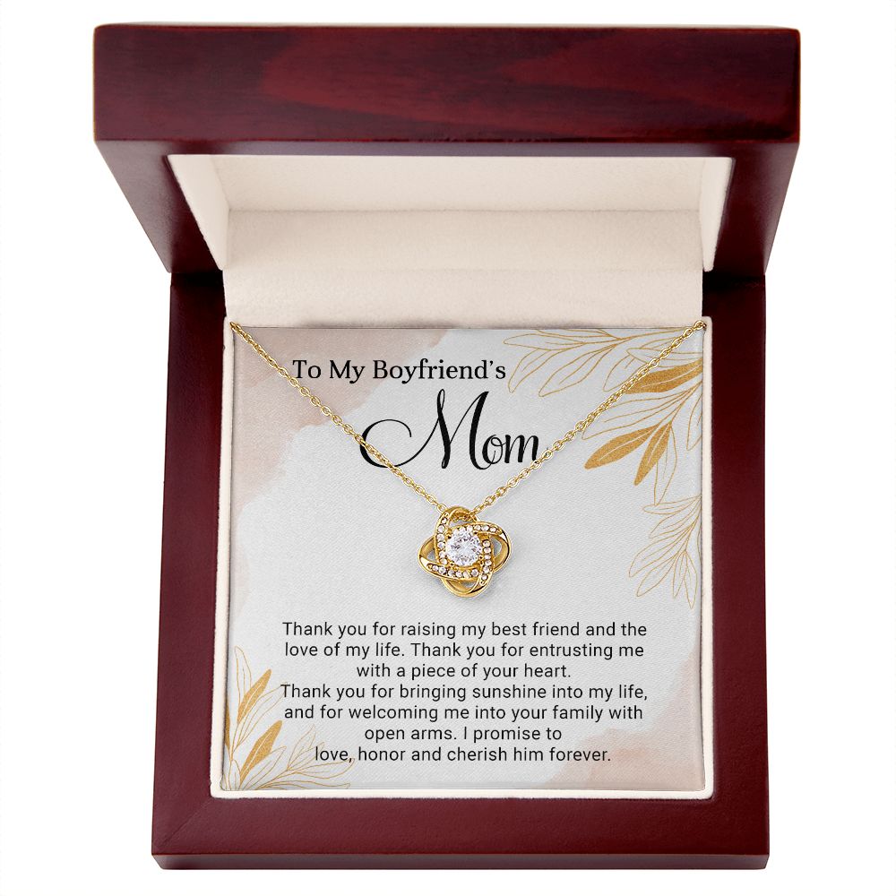 To My Boyfriend's Mom-Thank You For Raising My Best Friend