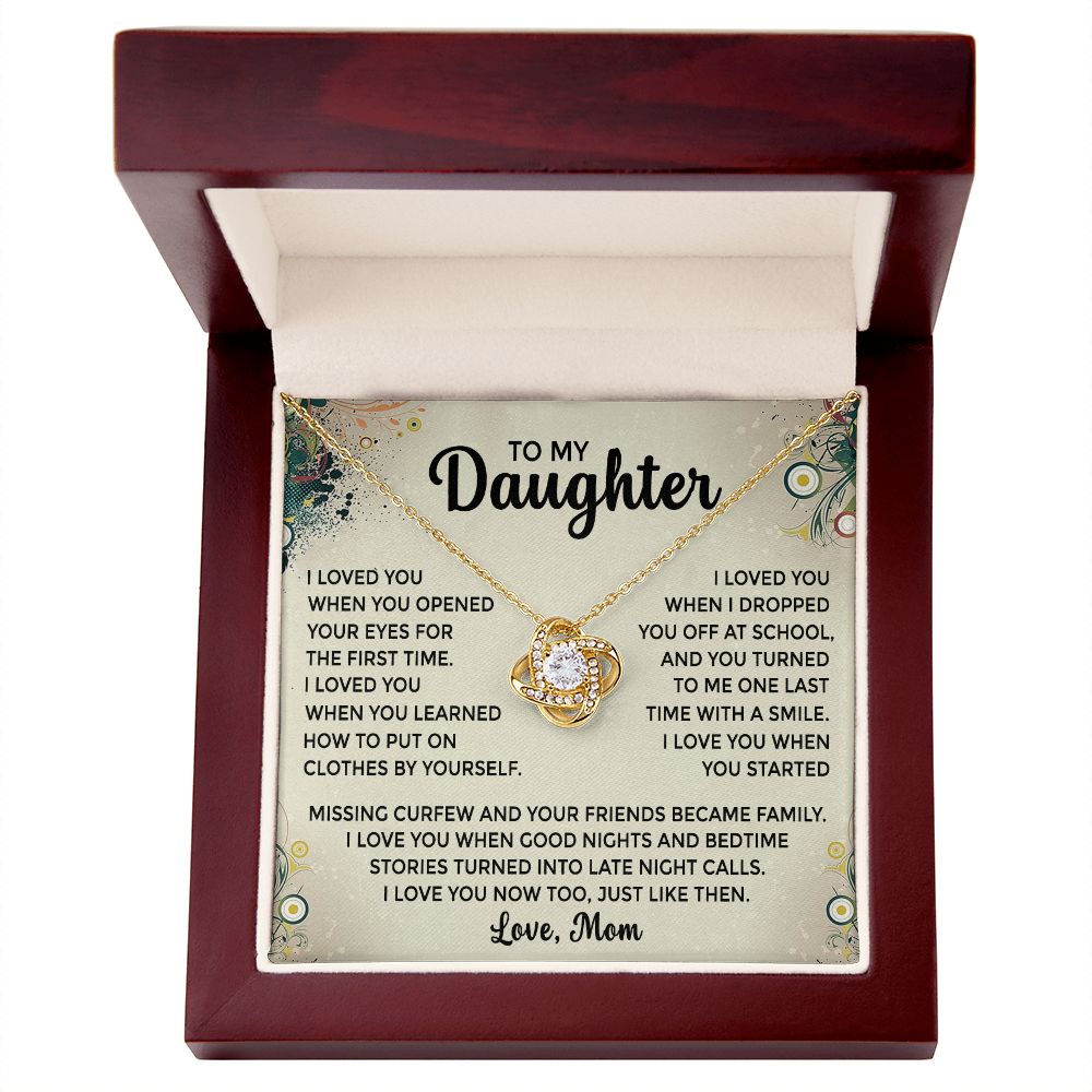 To My Daughter - From Mom I Love You