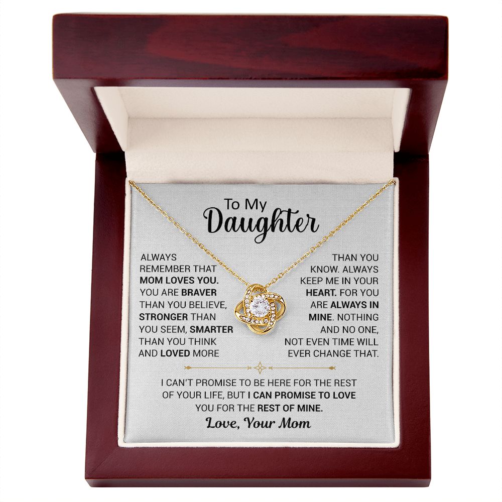 To My Daughter - Mom Loves You