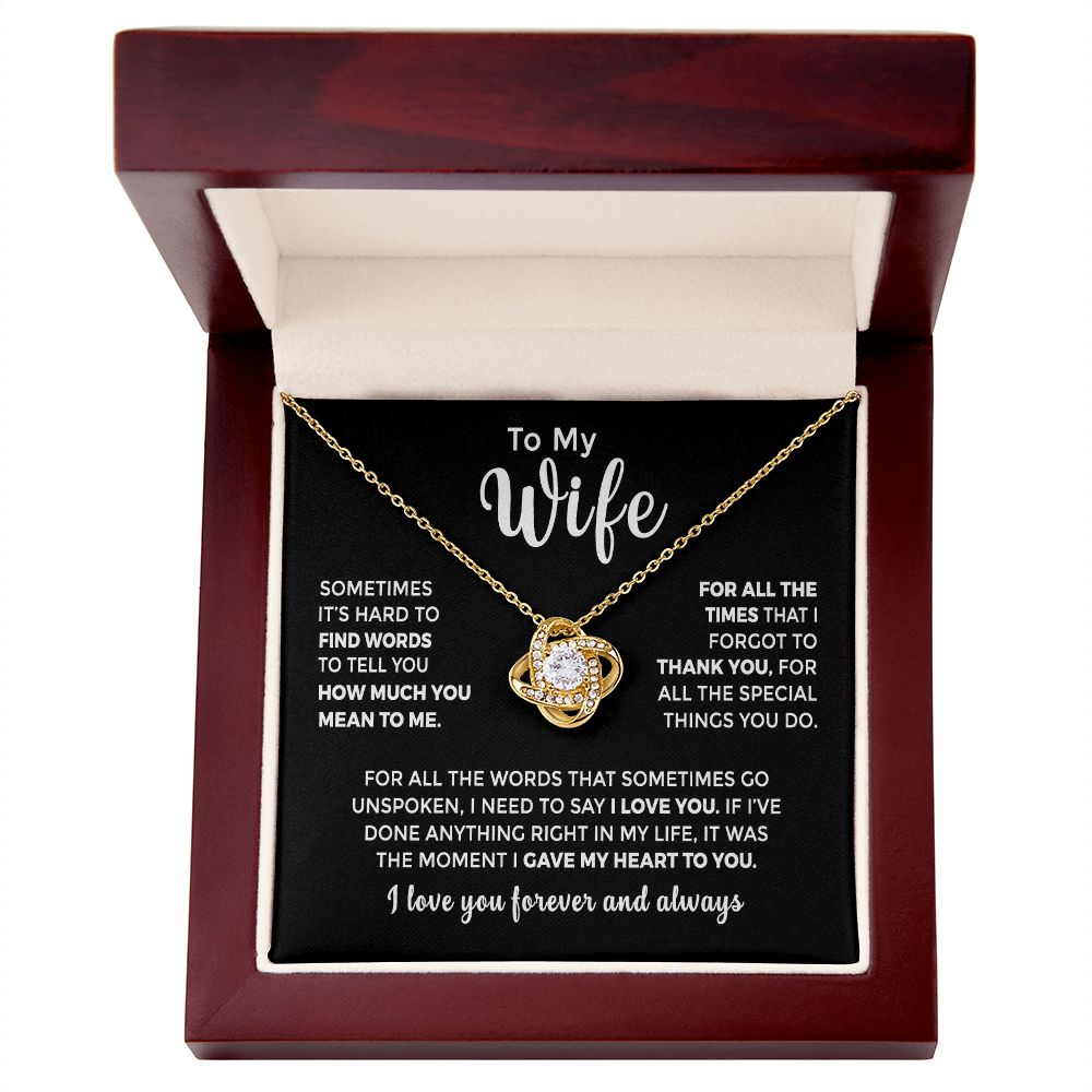 To My Wife - Gave My Heart to You