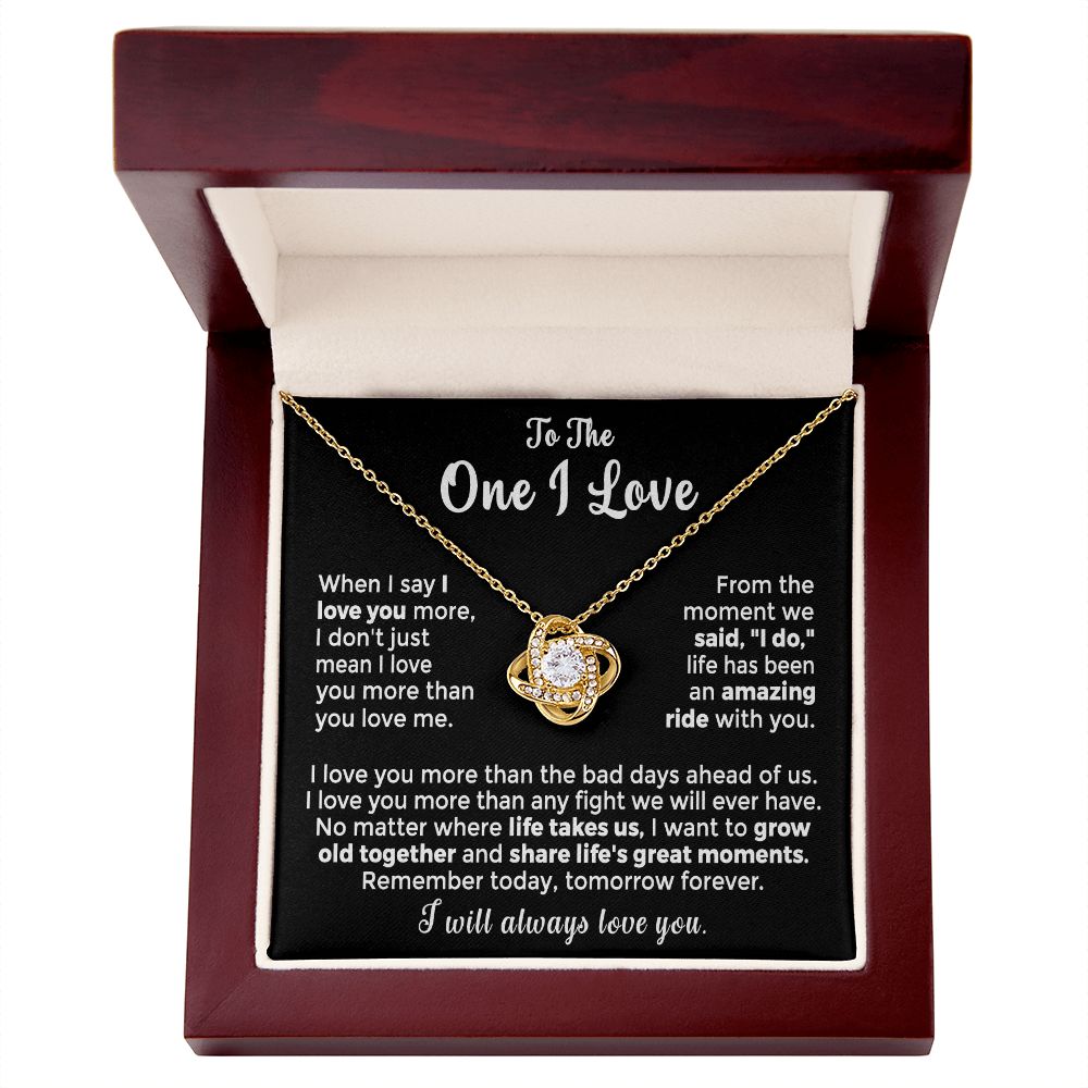 To The One I Love - From the Moment We Said I do