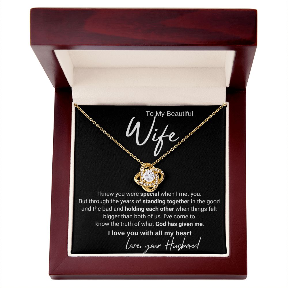 To My Wife - I Knew You Were Special When I Met You