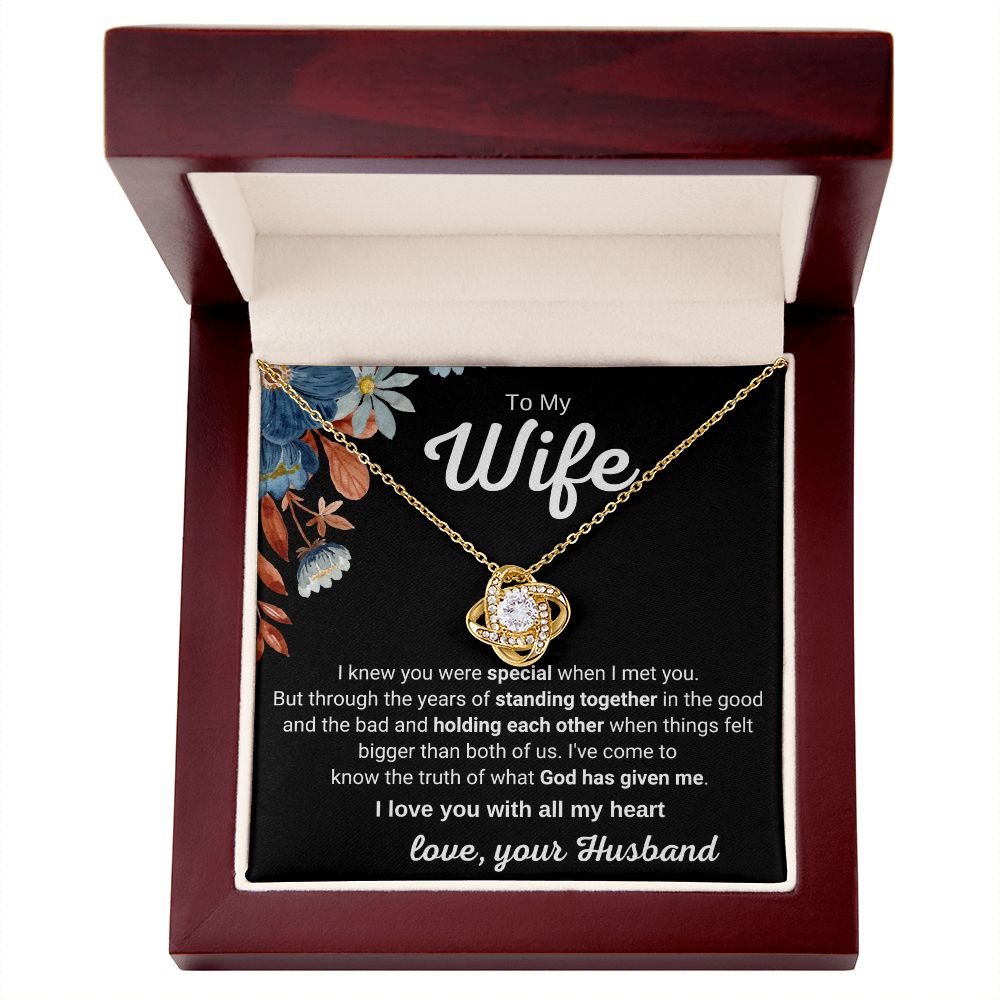 To My Wife - I Knew You Were Special When I Met You