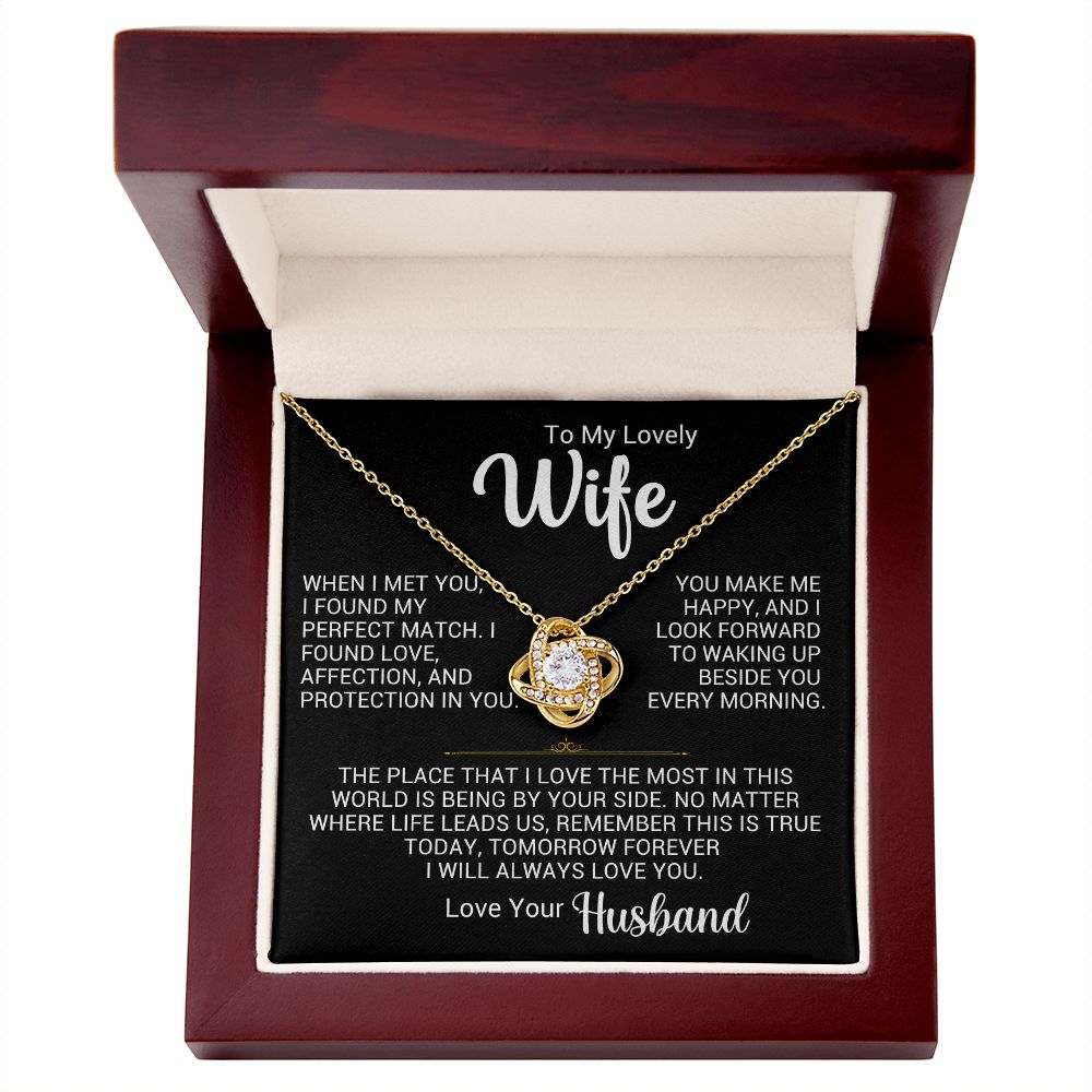 To My Wife_I Found My Perfect Match