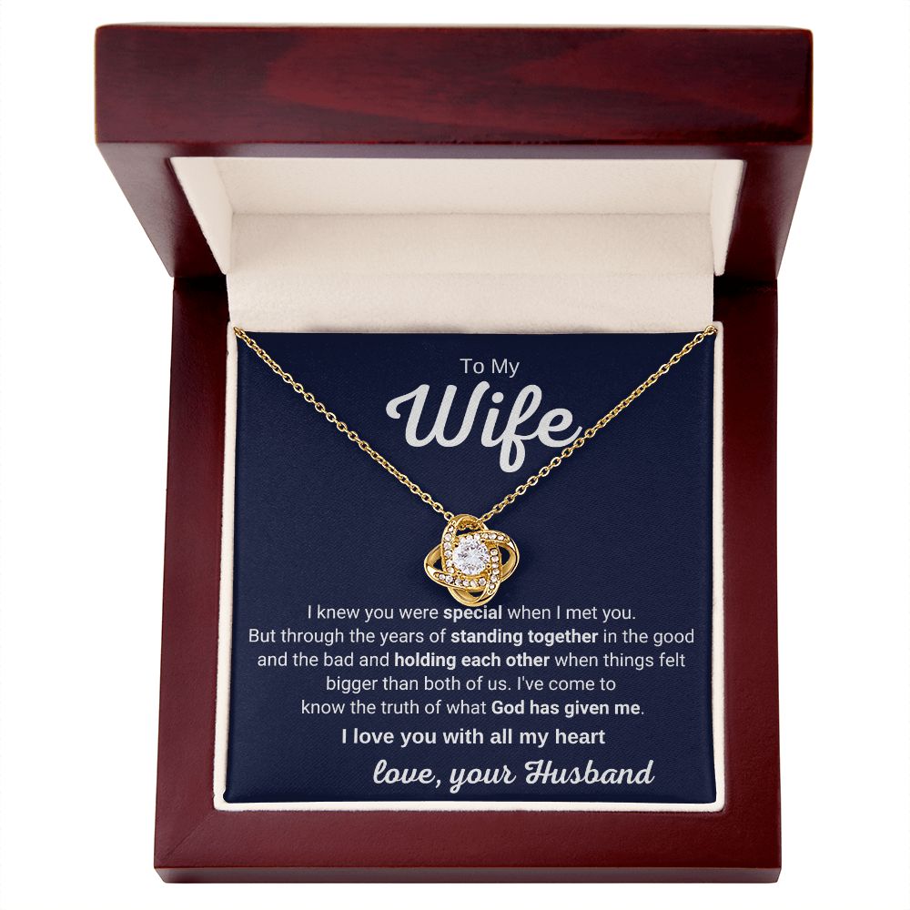 To My Wife - I Knew You Were Special When I Met You