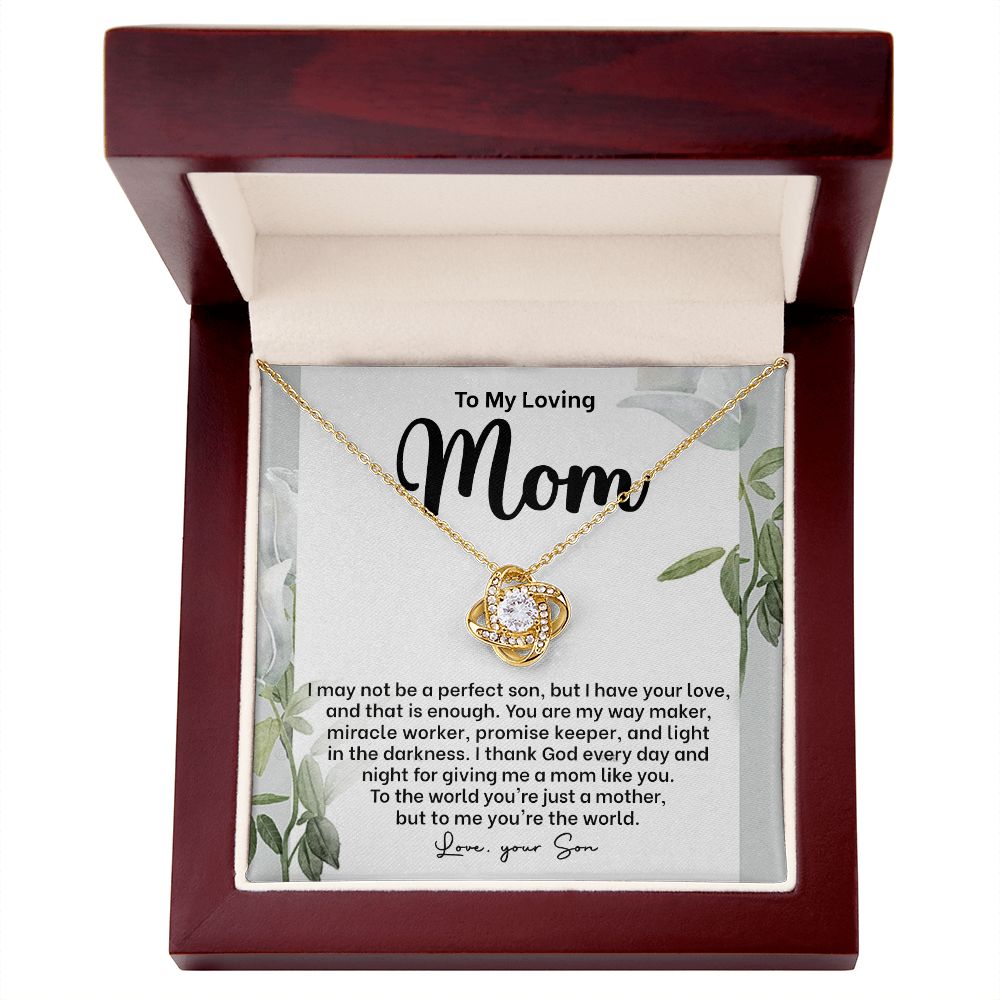 To My Mom - I Am Not a Perfect Son