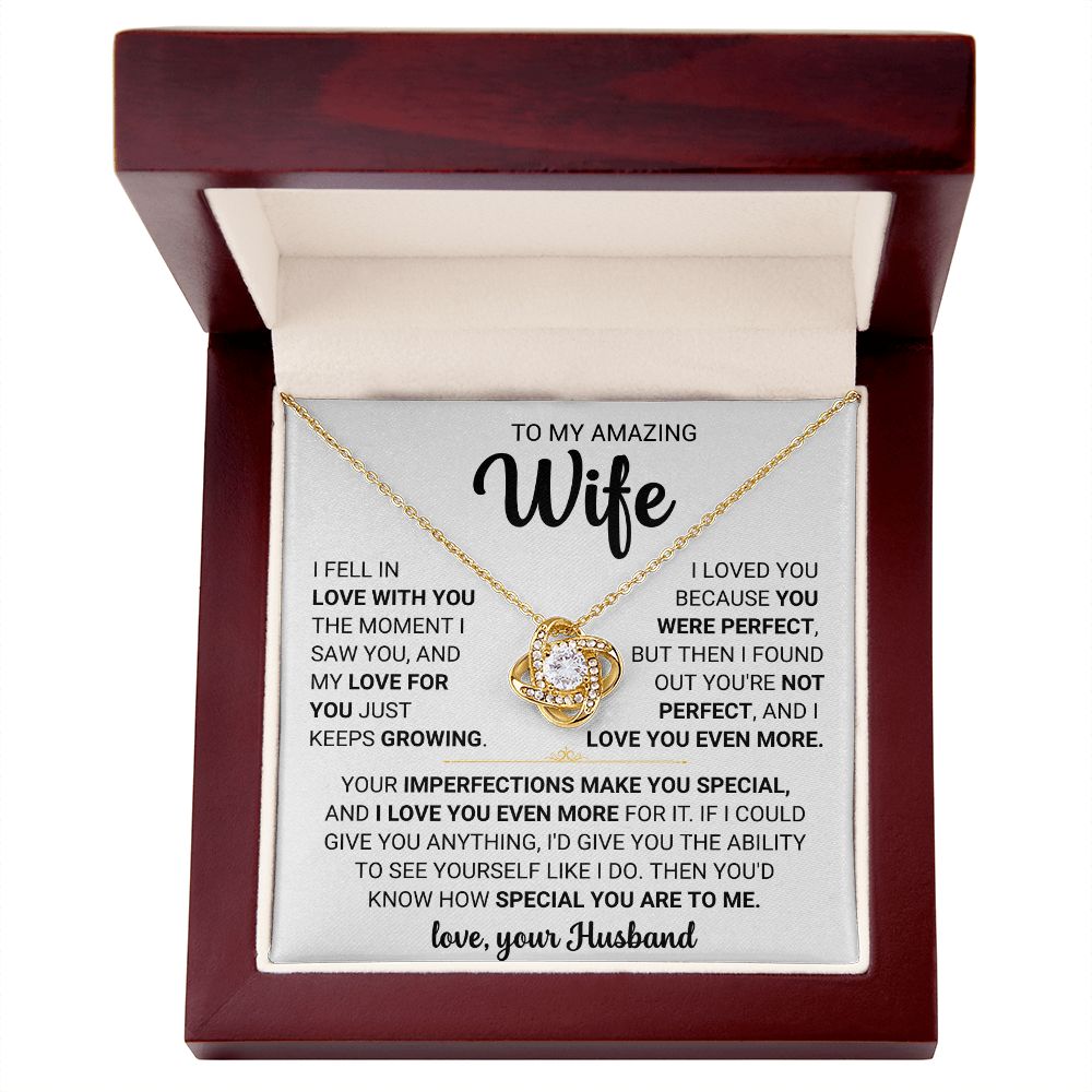 To My Wife_Imperfections Make You Special