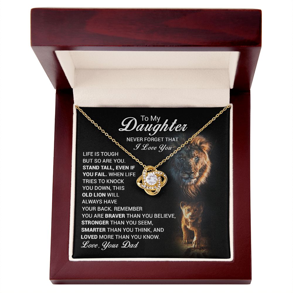 To My Daughter - Stand Tall Old Lion (ETSY)