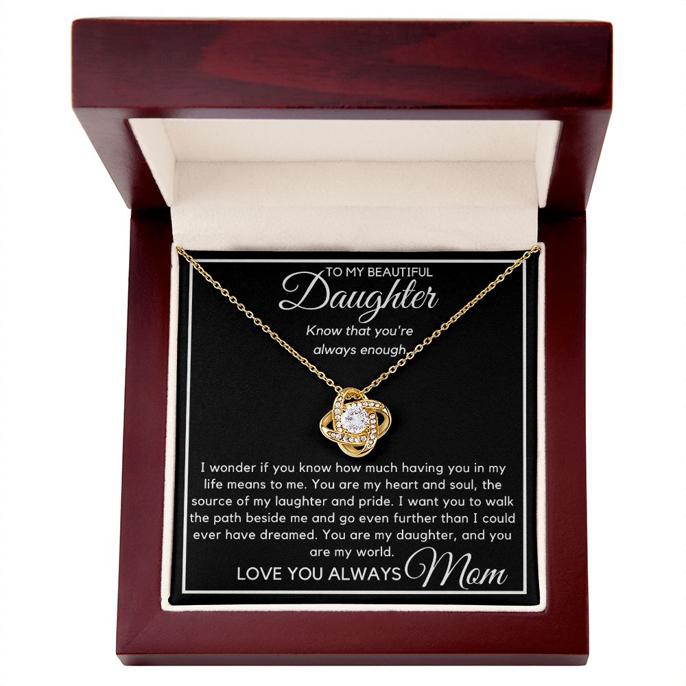 To My Daughter - You are Always Enough (Etsy)