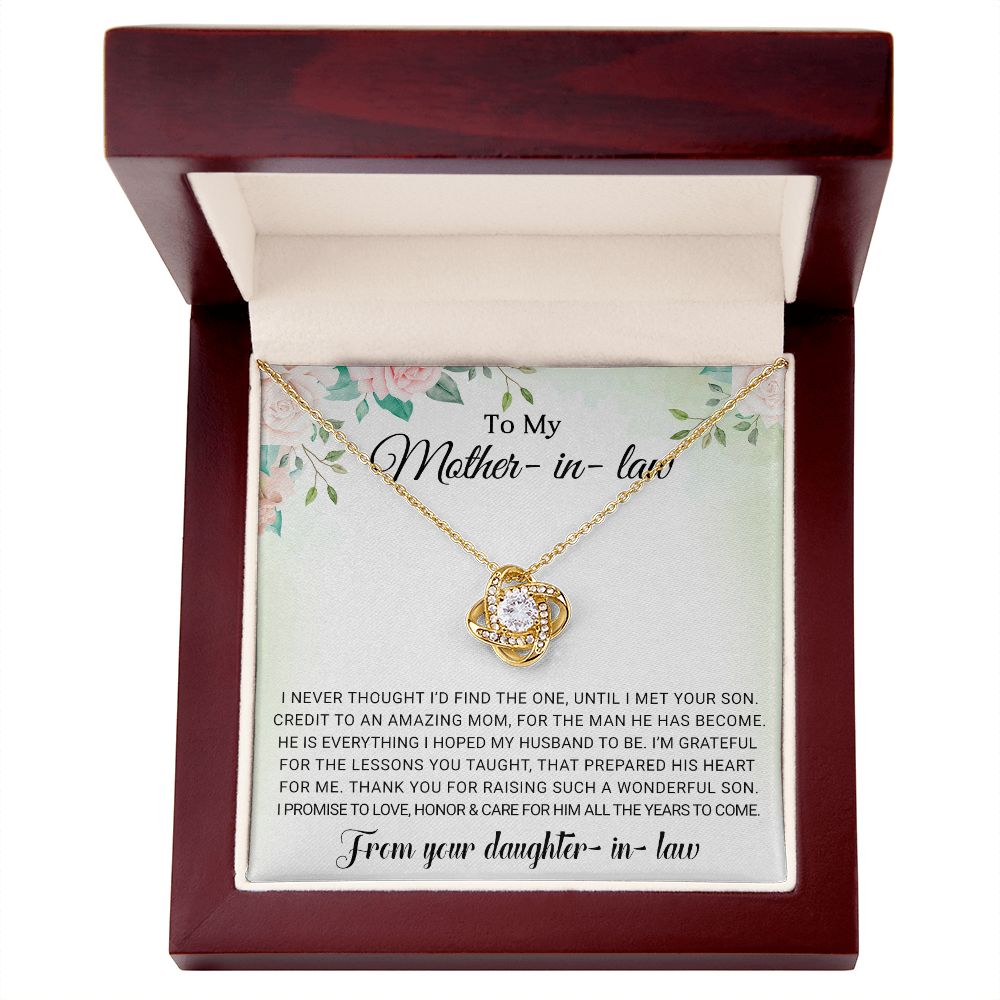 To My Mother-in-law - Thank You For Raising