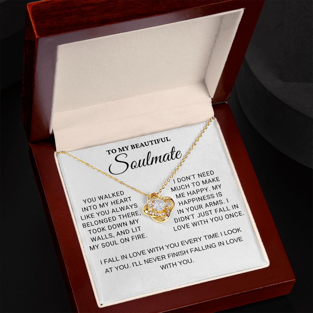 To My Soulmate - Happiness in Your Arms (ETSY)
