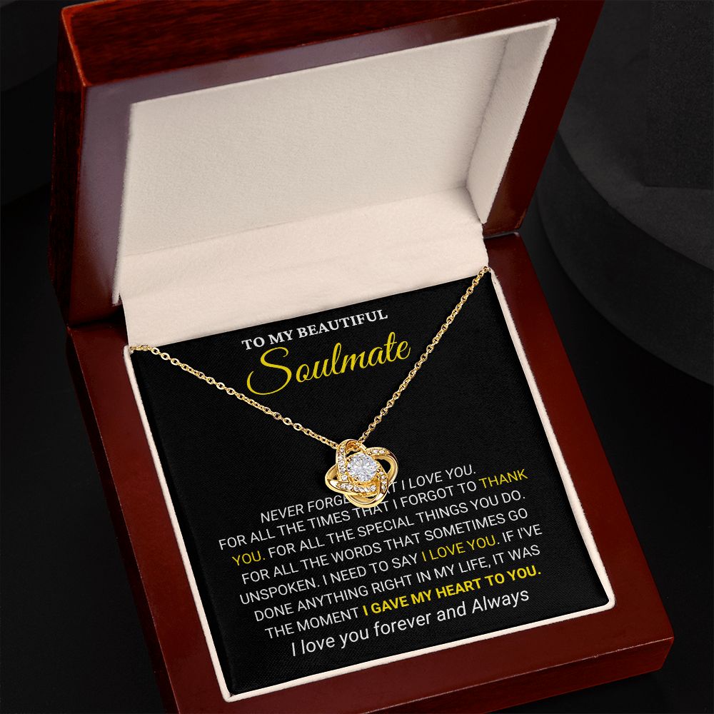 To My Soulmate- Never Forget That I Love You (ETSY)