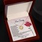 I Am Sorry - pink rose (ETSY)