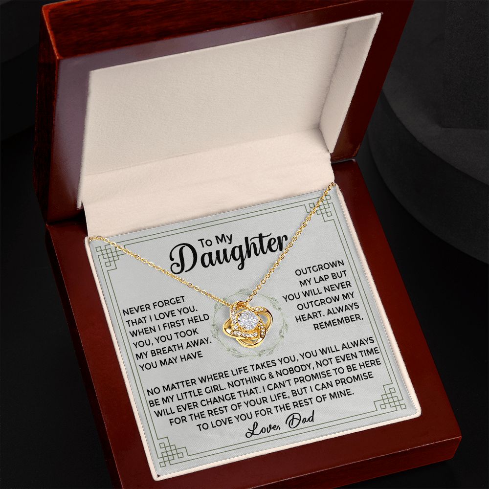To My Daughter - From Dad Promise to Love You