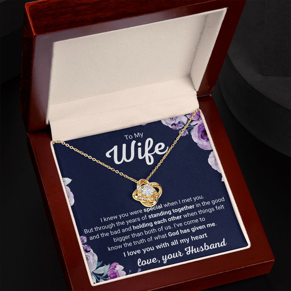 To My Wife - I Knew You Were Special When I Met You