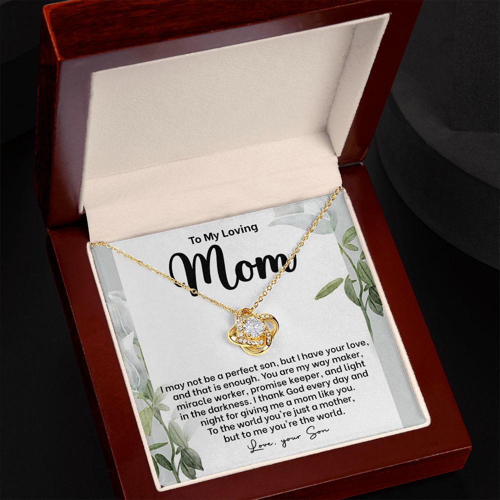To My Mom - I Am Not a Perfect Son