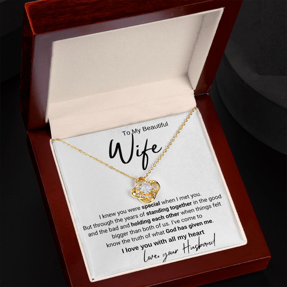 To My Wife - I Knew You Were Special When I Met You