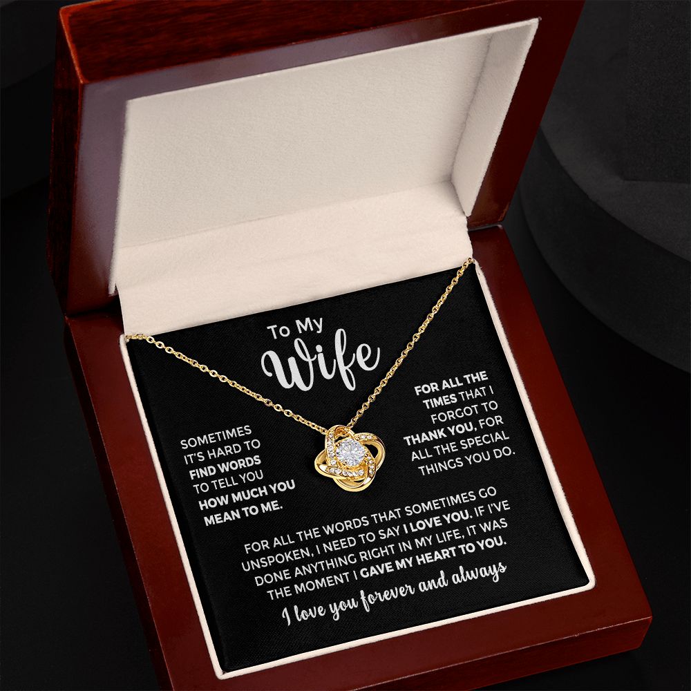 To My Wife - Gave My Heart to You
