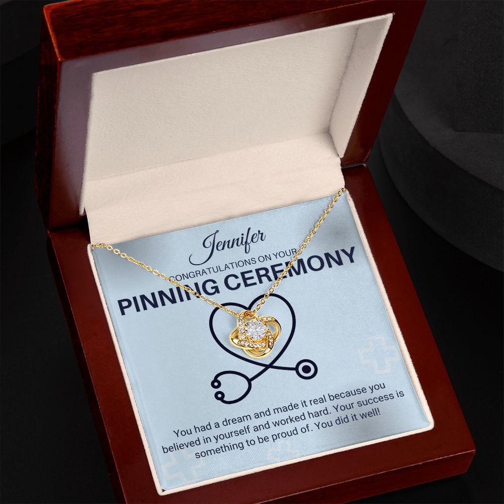 Customized Name - Pinning Ceremony (ETSY)