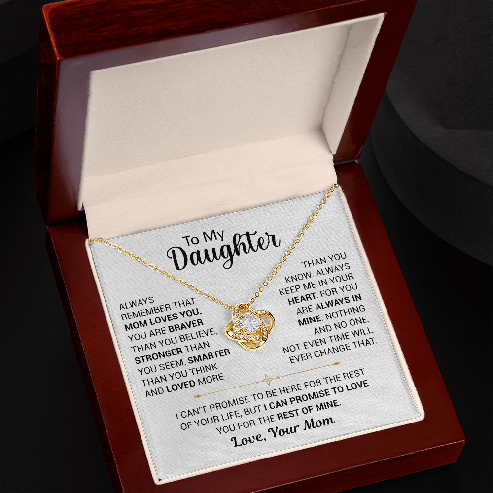 To My Daughter - Mom Loves You