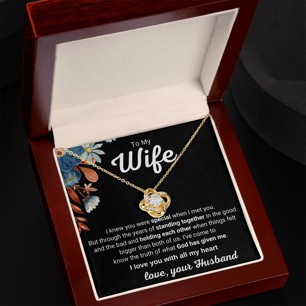To My Wife - I Knew You Were Special When I Met You