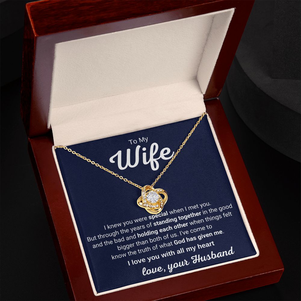 To My Wife - I Knew You Were Special When I Met You