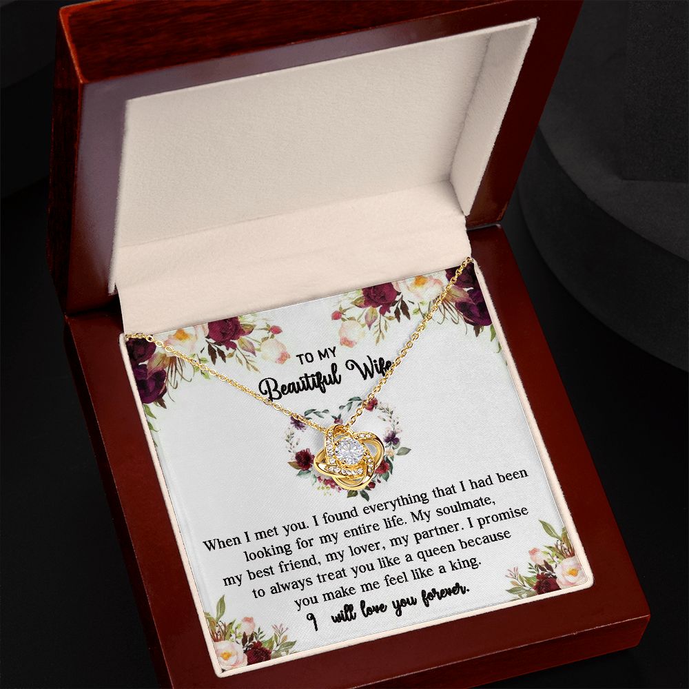 To My Wife-When I Met You, I Found Everything I Had Been Looking