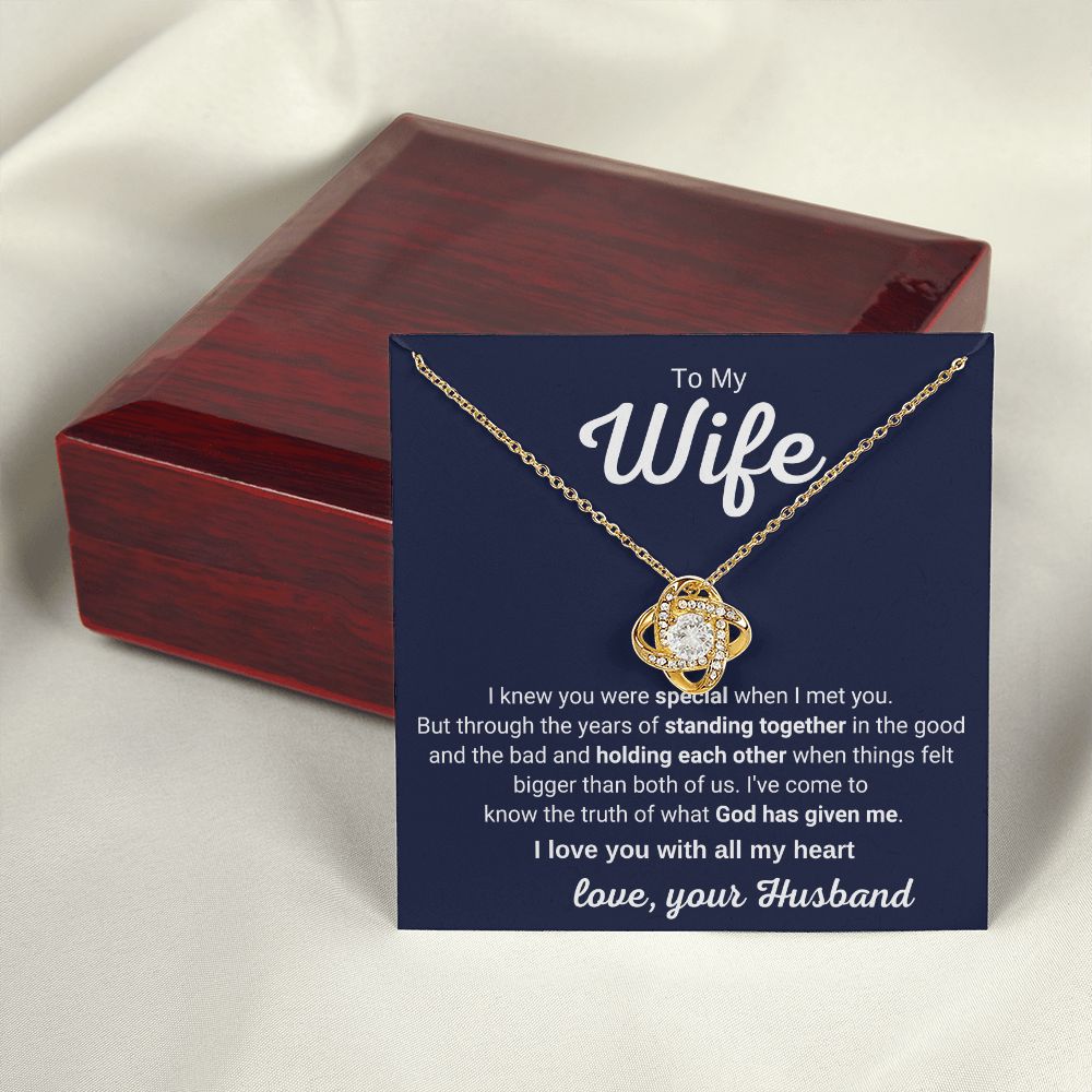 To My Wife - I Knew You Were Special When I Met You