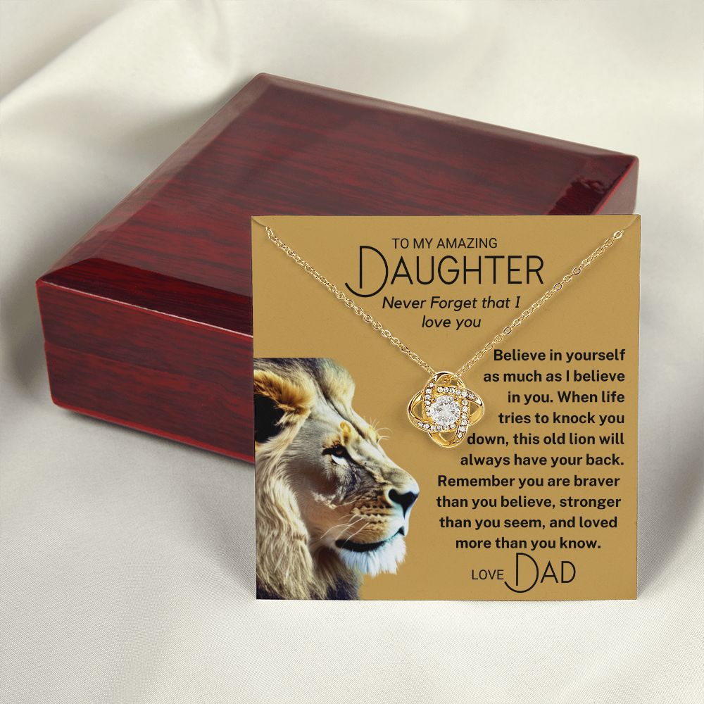 To My Daughter - Believe in Yourself - Lion