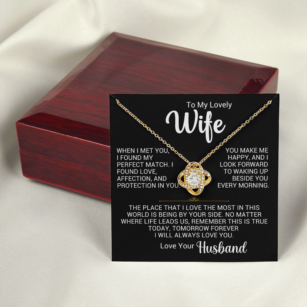 To My Wife_I Found My Perfect Match