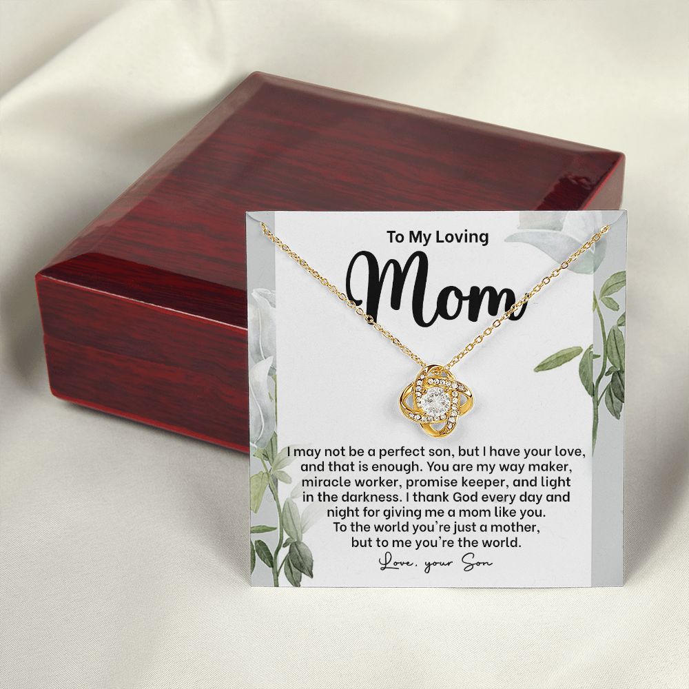 To My Mom - I Am Not a Perfect Son