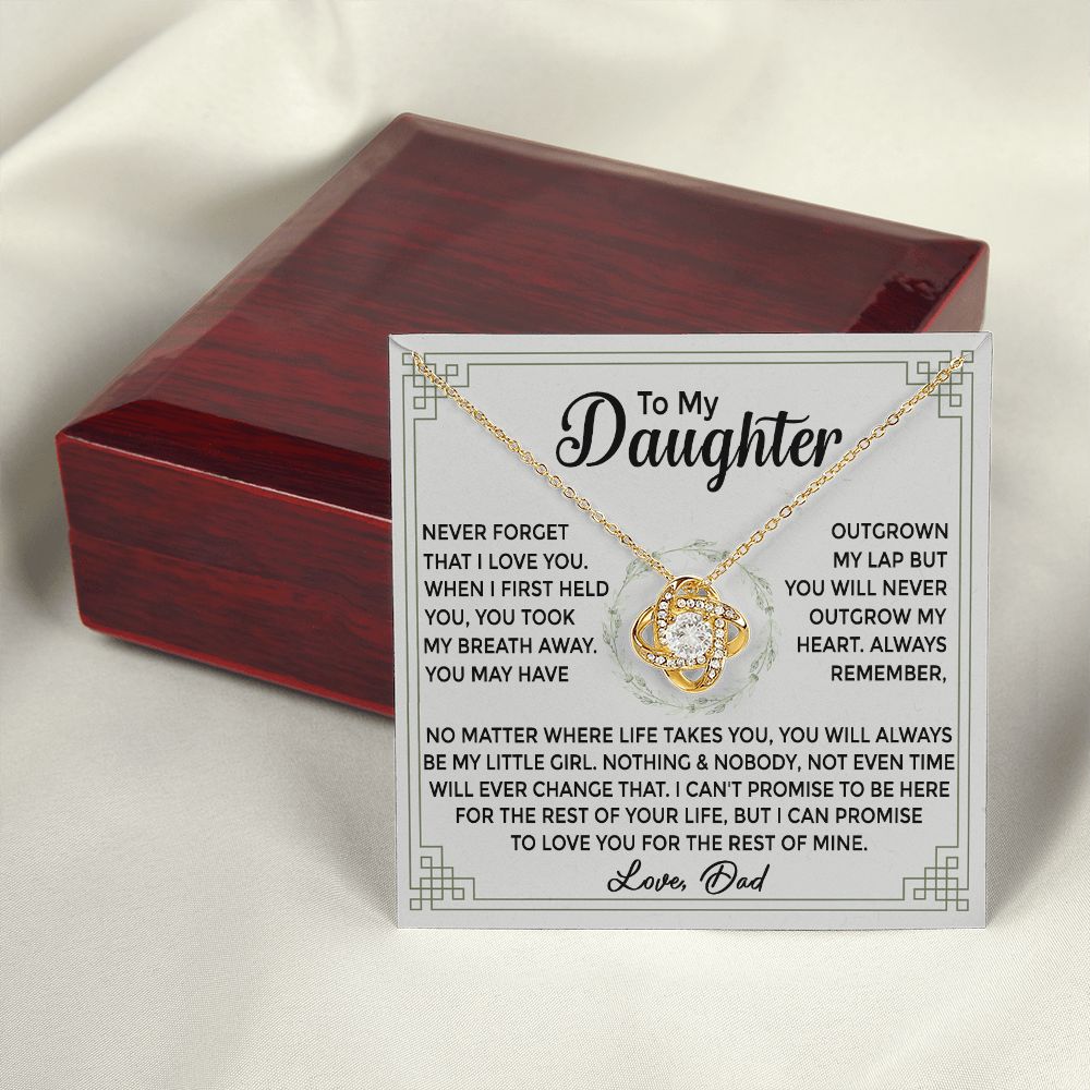To My Daughter - From Dad Promise to Love You