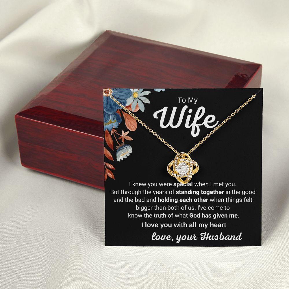 To My Wife - I Knew You Were Special When I Met You