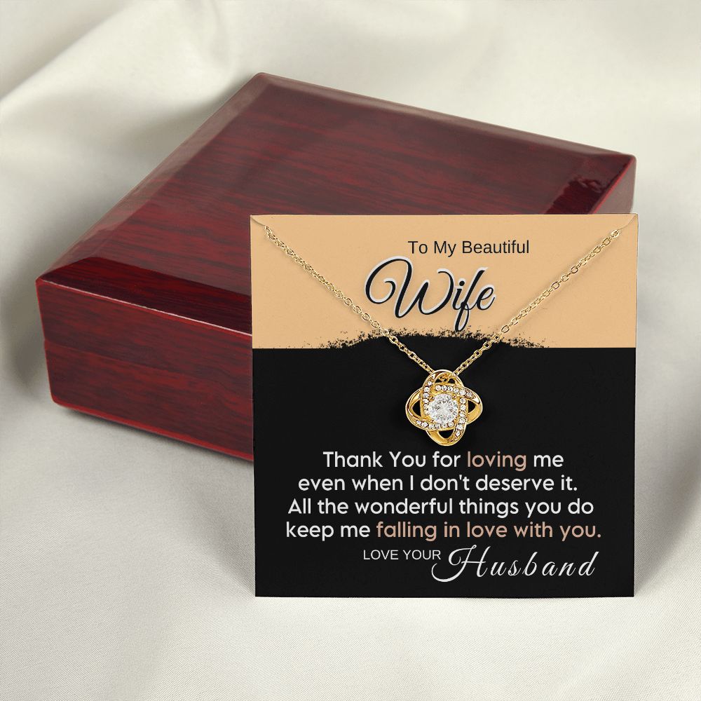 To My Wife - Thank You for Loving Me