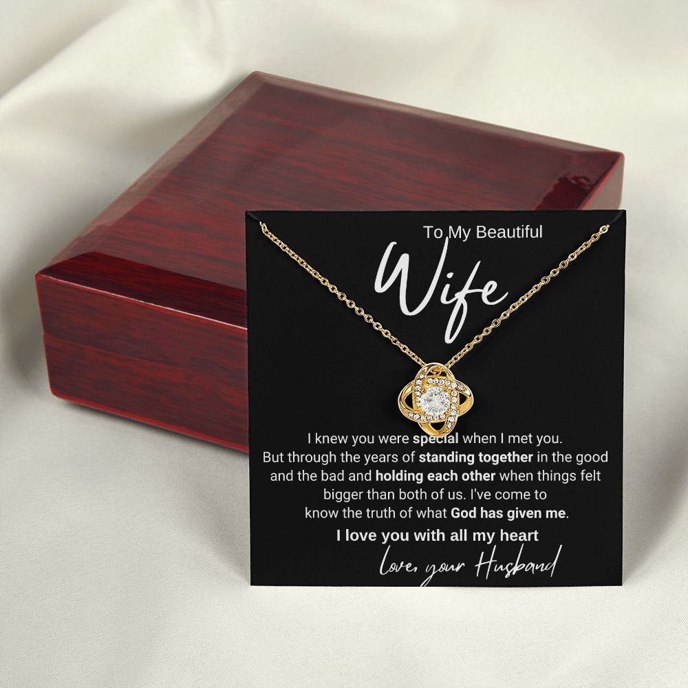 To My Wife - I Knew You Were Special When I Met You