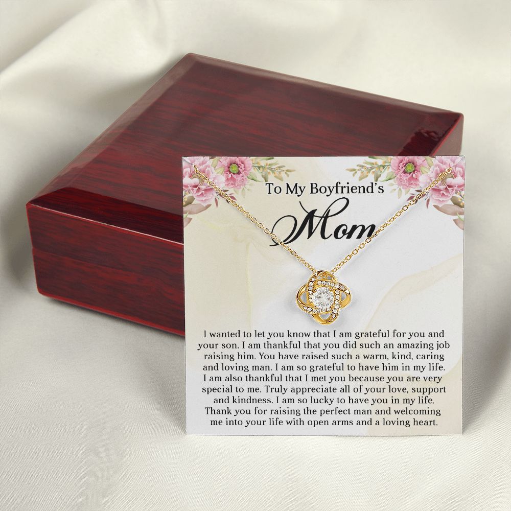 To My Boyfriend's Mom-I Am Grateful For You