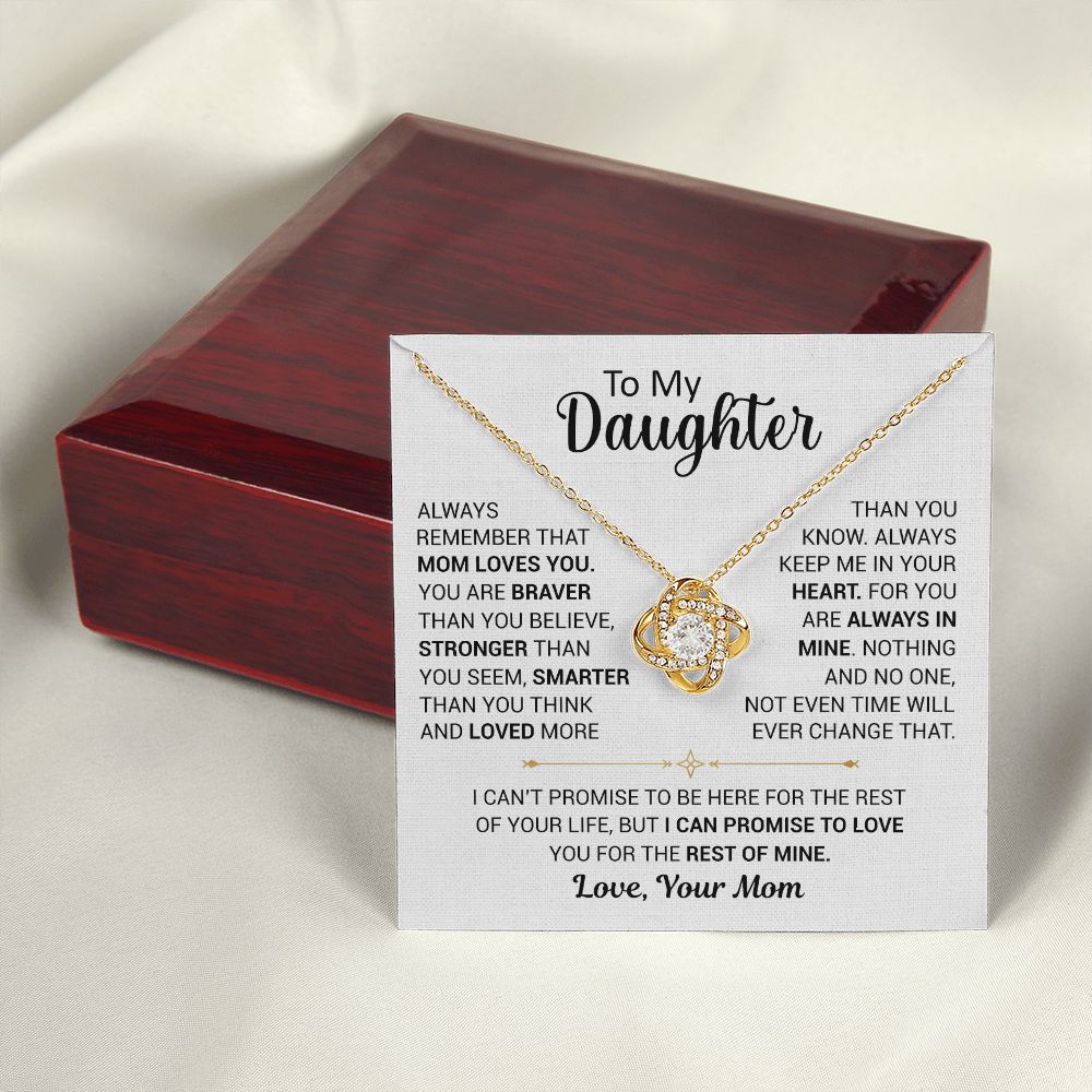 To My Daughter - Mom Loves You