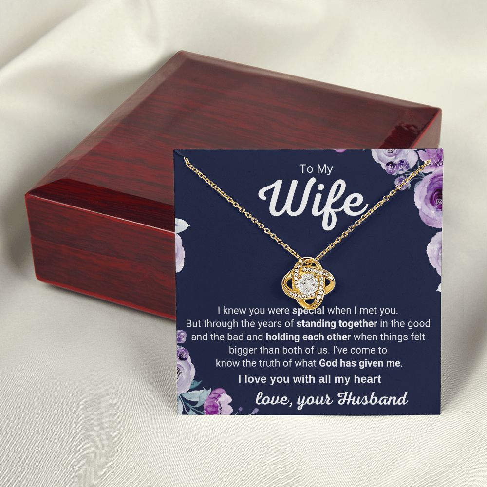 To My Wife - I Knew You Were Special When I Met You