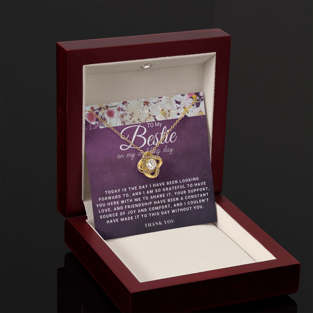 To my bestie on my wedding day_ETSY