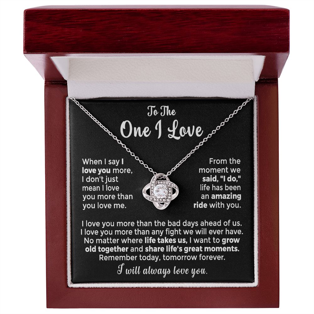 To The One I Love - From the Moment We Said I do