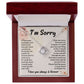I Am Sorry - Thousand Apologies (ETSY)