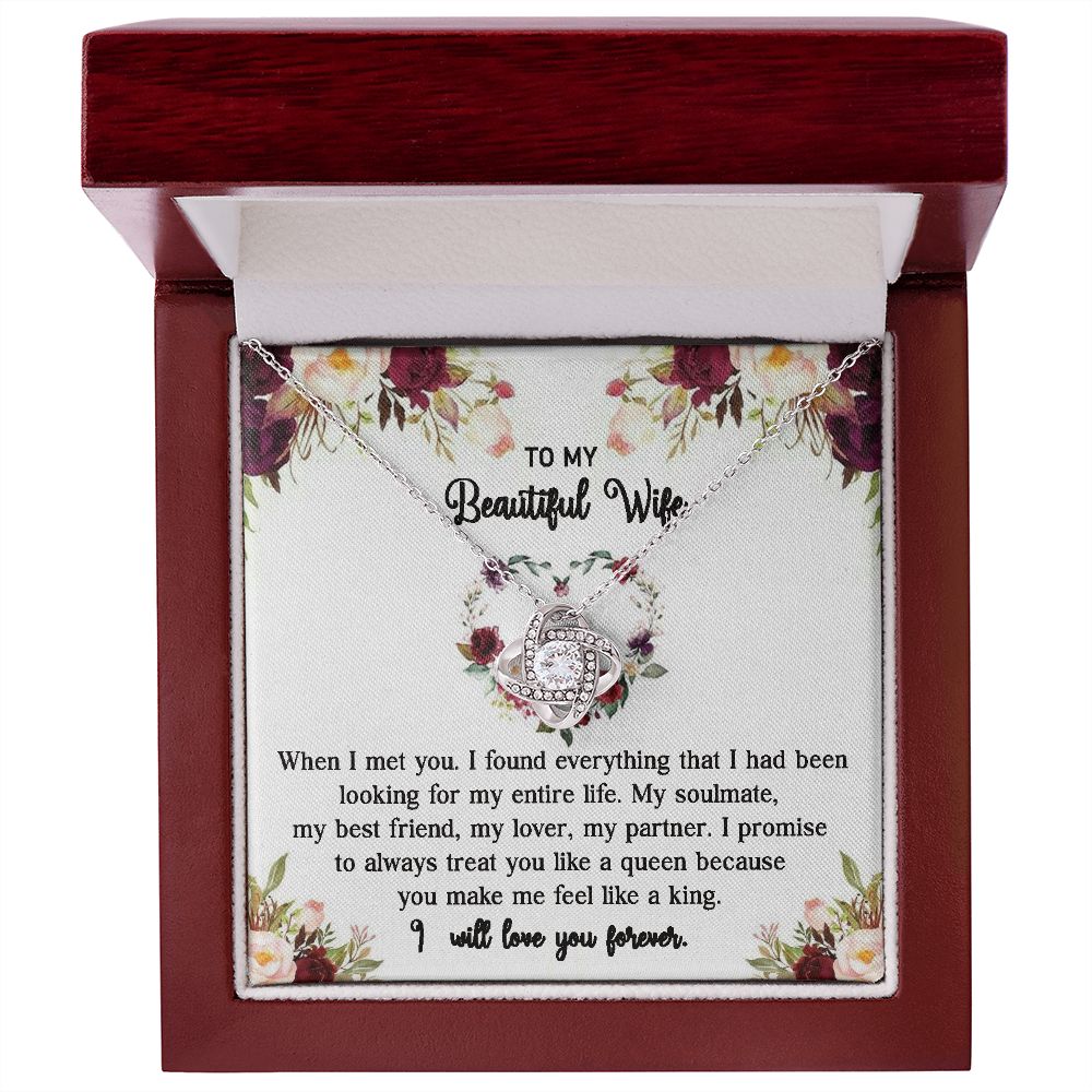 To My Wife-When I Met You, I Found Everything I Had Been Looking