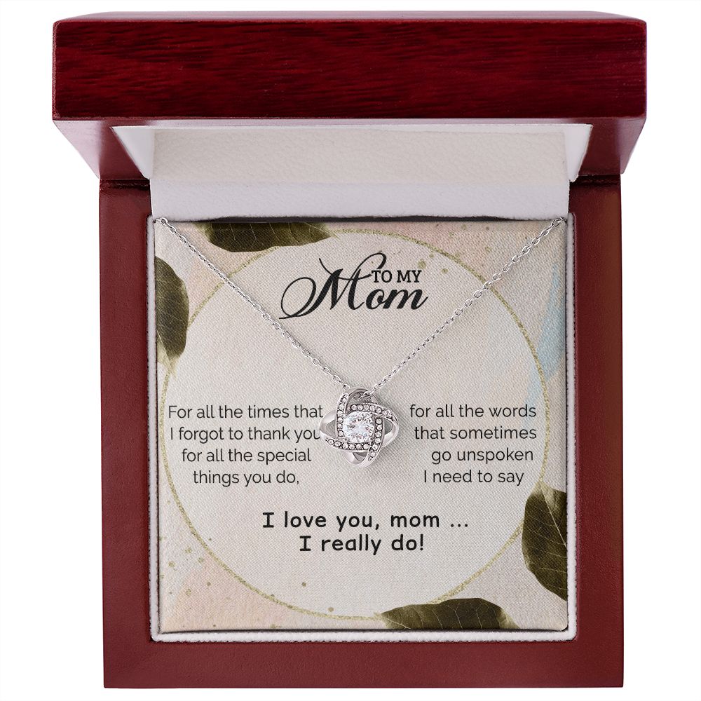 To My Mom-I Love You
