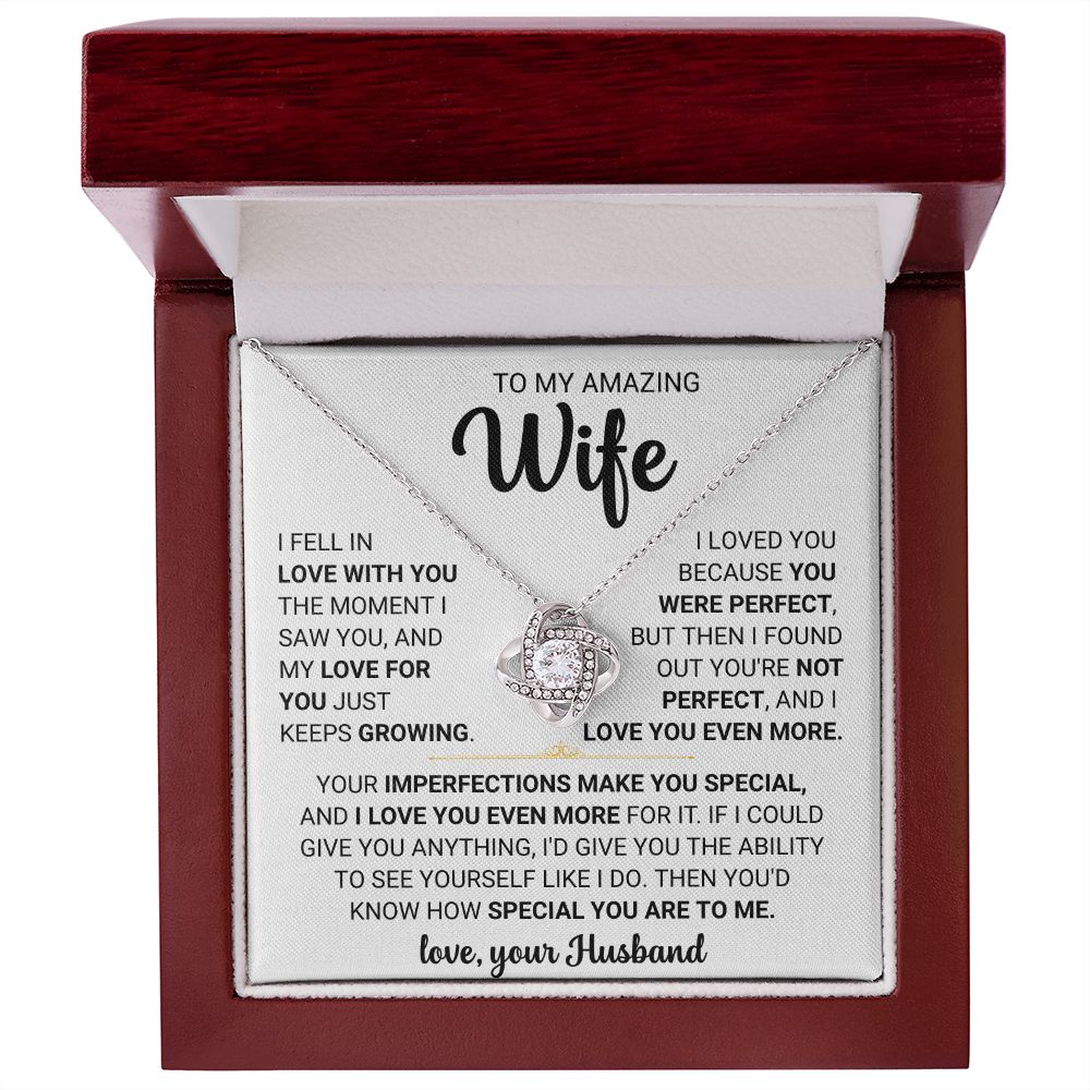 To My Wife_Imperfections Make You Special