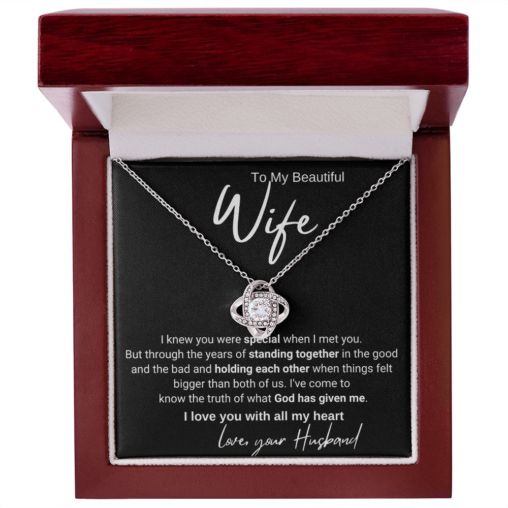 To My Wife - I Knew You Were Special When I Met You