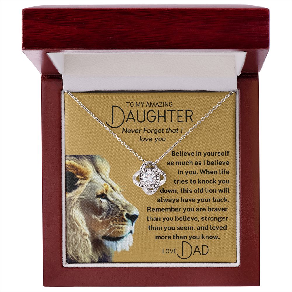 To My Daughter - Believe in Yourself - Lion