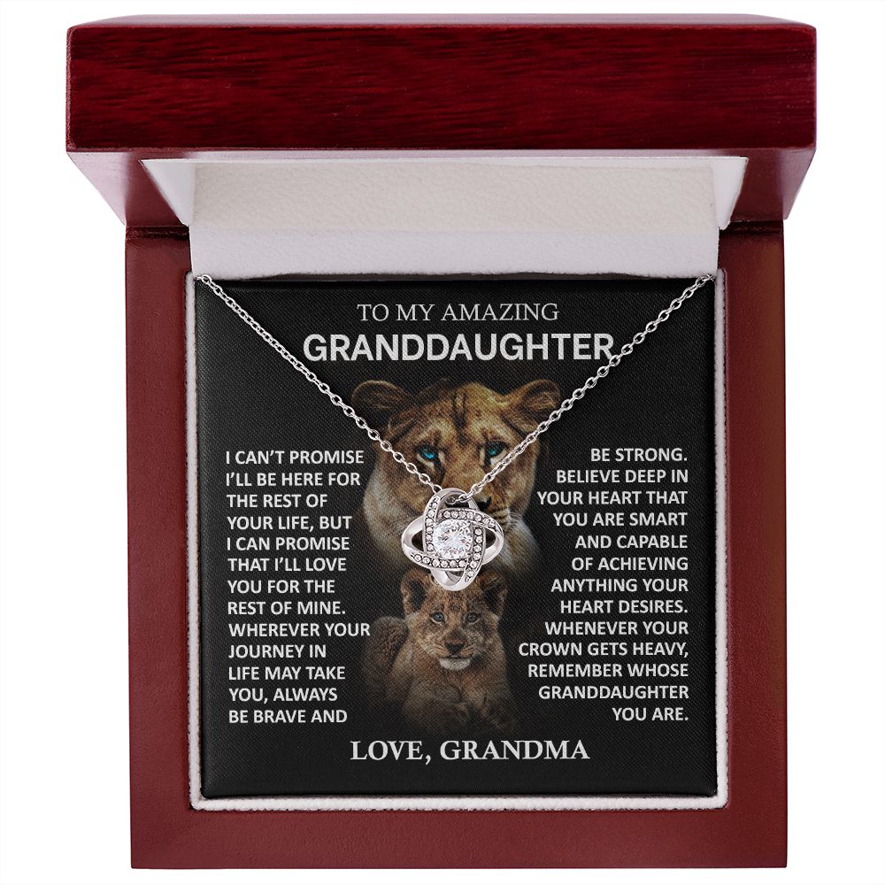 To My Granddaughter - Believe Deep in Your Heart